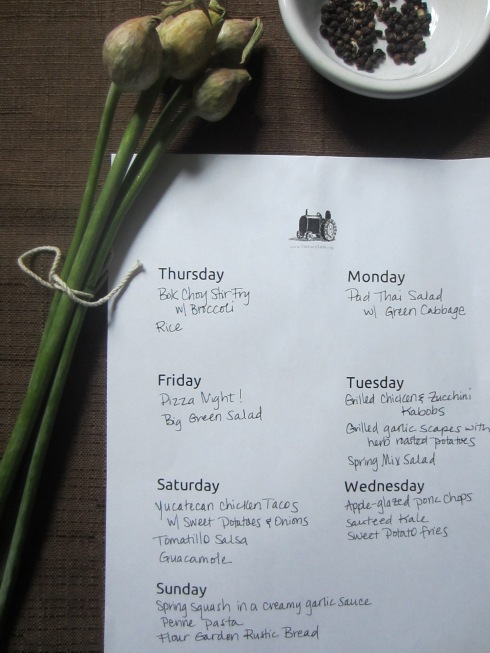 The Farm Table Meal Planning